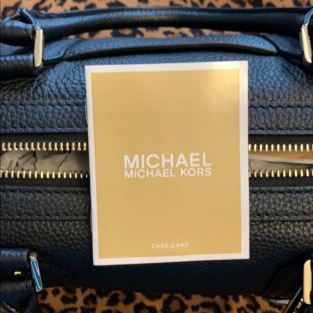 Michael Kors Large Leather Satchel - Picture 5 of 9